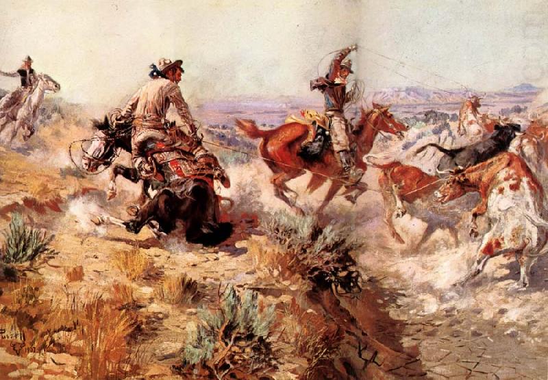 Jerken  Down, Charles M Russell